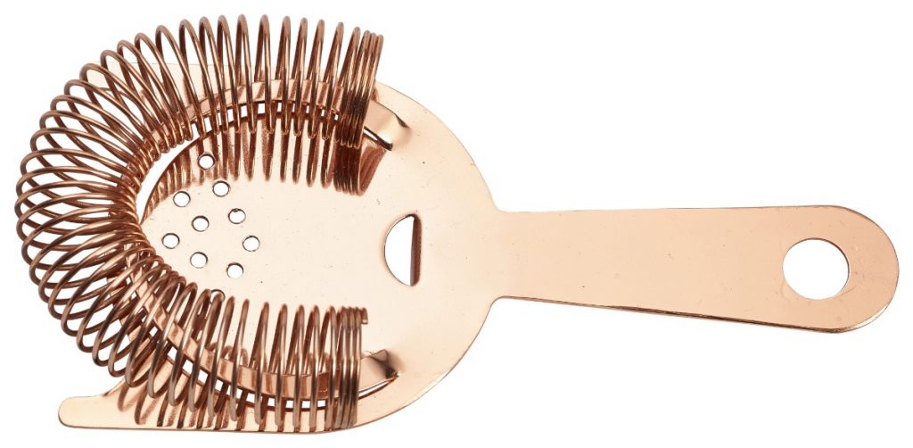 Beaumont Mezclar Throwing Strainer Copper Plated