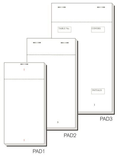 Order Pad 100 Sheet Single 127X63mm Box 50