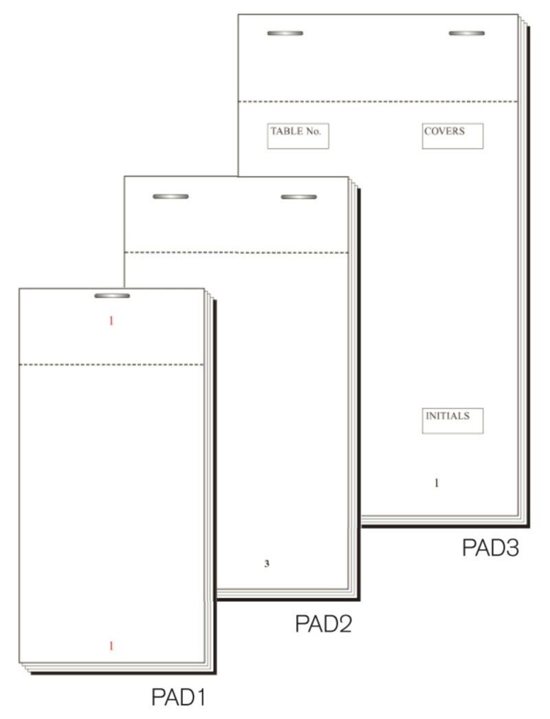 Order Pad 50 Sheet Dup Carbon 140X76mm Box 50