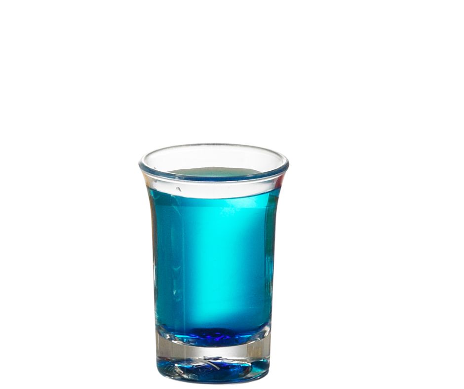 Clear Plastic Flare Shot Glasses – Premium 25ml CE - Glassjacks