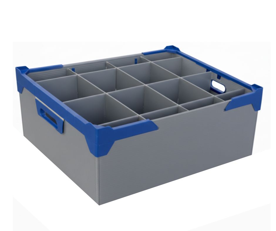 Glassware Storage and Glassware Transporting Box GJ-195-8 III - Glassjacks