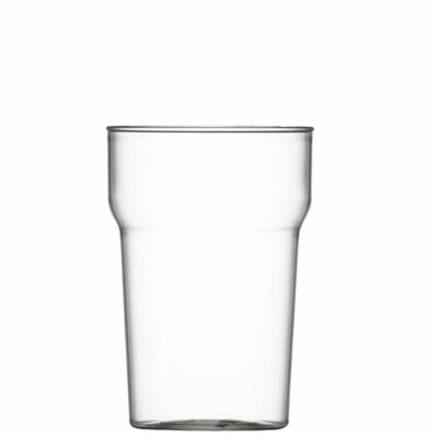 Nonic Half Pint Plastic Glass