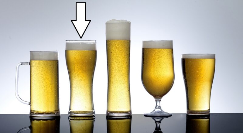 Plastic Beer Pint Glasses IV