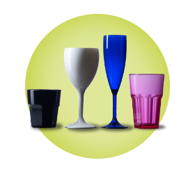 image for Coloured Plastic Glasses
