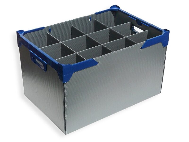 catering-glassware storage container