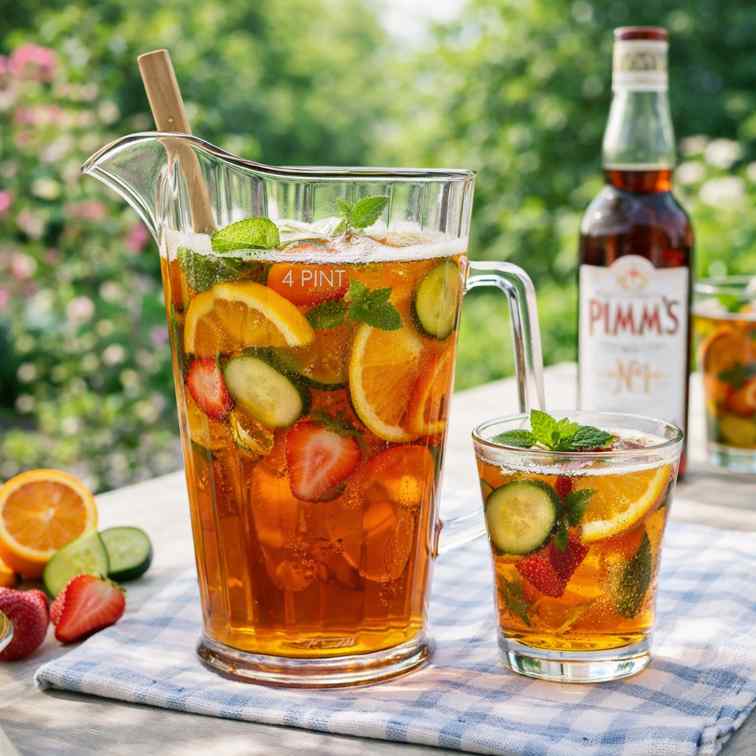 Plastic jug, Plastic Pimm's jug, beer pitcher jug