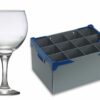 Gin Cocktail Glasses & Glassware Storage Box - Gin and Tonic and glassware storage box