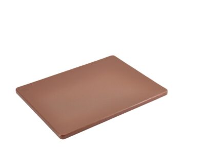 Brown Poly Cutting Board 12 x 9 x 0.5"