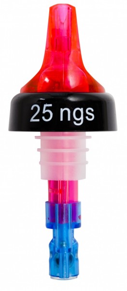 Beaumont Quick Shot 3-Ball Pourer Red 25NGS* - Pack of 12