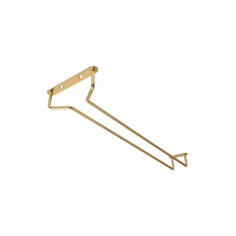 Beaumont 16″ Glass Hanger Brass Glassjacks