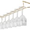 Brass Glass Hangers Large 24 inch 60cm