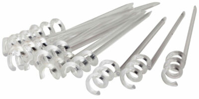 Beaumont Swirl Pick Clear 3 1/2″ / 8.3cm - Box of 1000