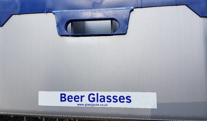 Beer Glasses Sticker for Glassjacks - Pack of 1