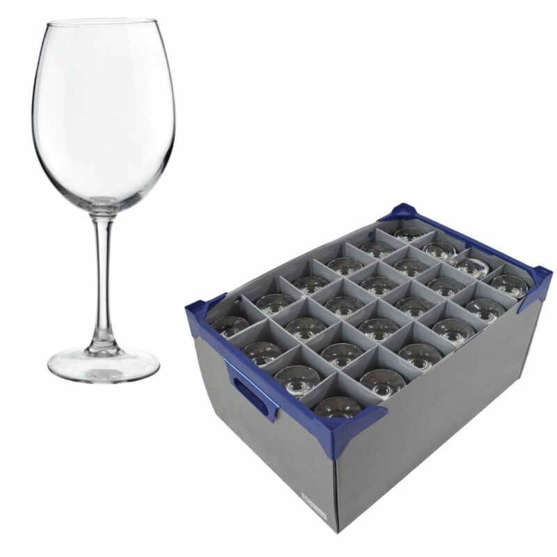 Pinot Wine Glasses 12.3oz and Glassjacks wine glass storage boxes