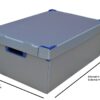 Wrap round lid - Glassjacks - External Size H245