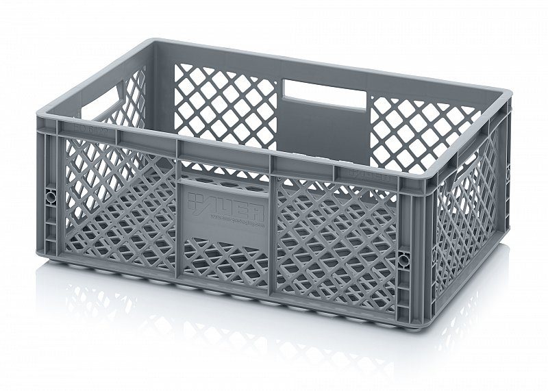 Perforated Vented Euro Plastic Stacking Container - Large 55 Litre