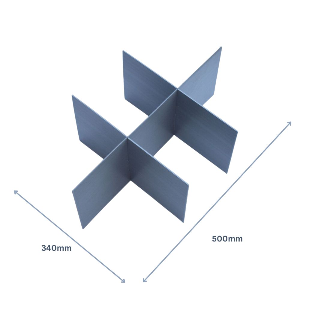 Box-Inserts-Dividers-Separators-Organisers from Glassjacks 6 Cell