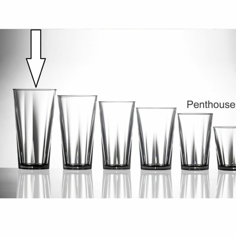 Plastic Glassware - Penthouse Range - 20oz Tall