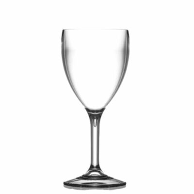 Plastic Reusable Wine Glass Medium