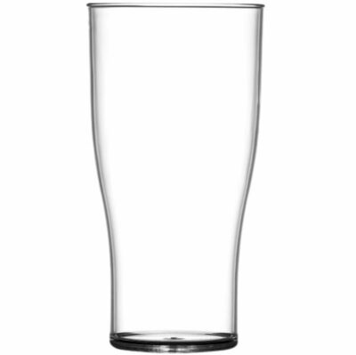 Tulip Pint Beer Plastic Glass 201-1CL CE