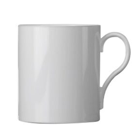 White Hot Drinking Mug 12oz
