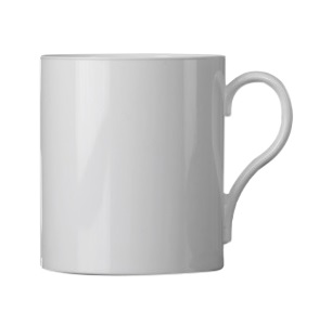 White Hot Drinking Mug 12oz