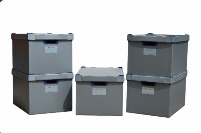 Stacking Storage Boxes | Pack of 5 | Extra Large | Height 295mm