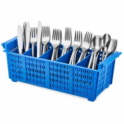 Blue Compart Cutlery Basket (Blue) 430 X 210 X 155mm
