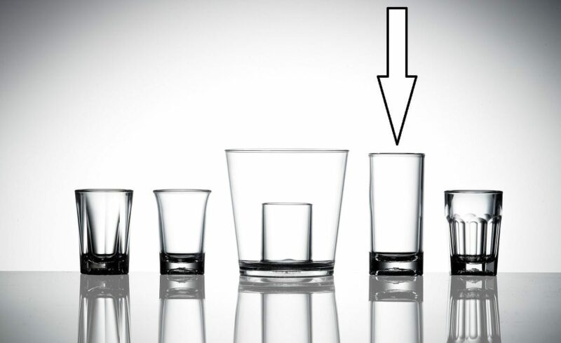 Reusable Plastic 50ml Shot Glass | Glassjacks