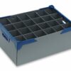Offers 2 - slightly damaged, 5 pack - Glass max height 195mm, glass max width 81mm, 24 cells