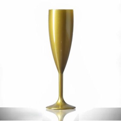 Gold Champagne Flutes | Glassjacks