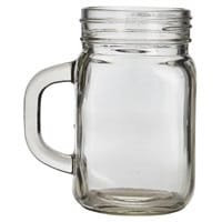 Medium Glass Jar - Mason Jar, 50cl / 17.5oz - 12 Pack