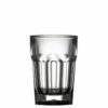 plastic remedy shot glass - clear