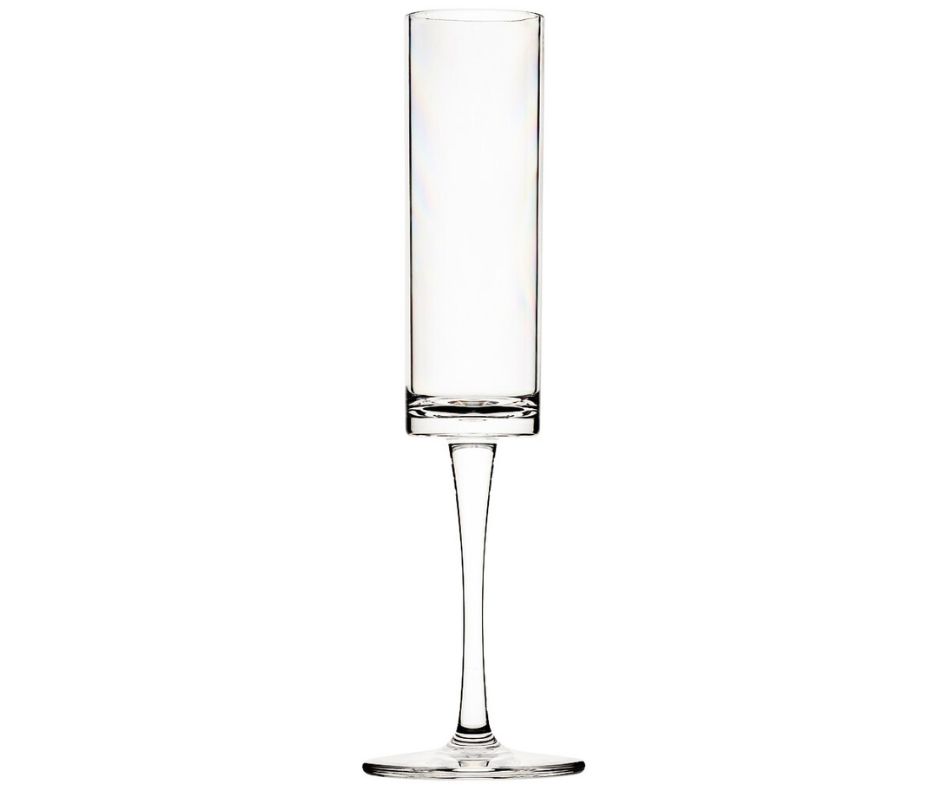 Champagne Plastic Glass – Lucent Level by Utopia - Glassjacks