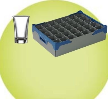 image for Shot Glasses and Glassjacks Glassware Storage Box