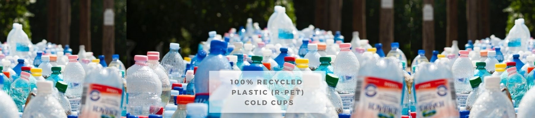 100% Recycled Plastic Glasses - PET (r-Pet) Cold Plastic Cups II