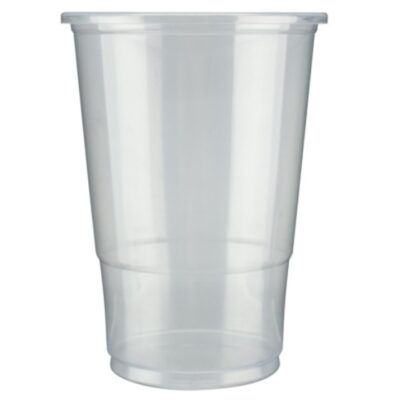 Budget Plastic Cups Glasses Half Pint - Flexy Plastic Cups II