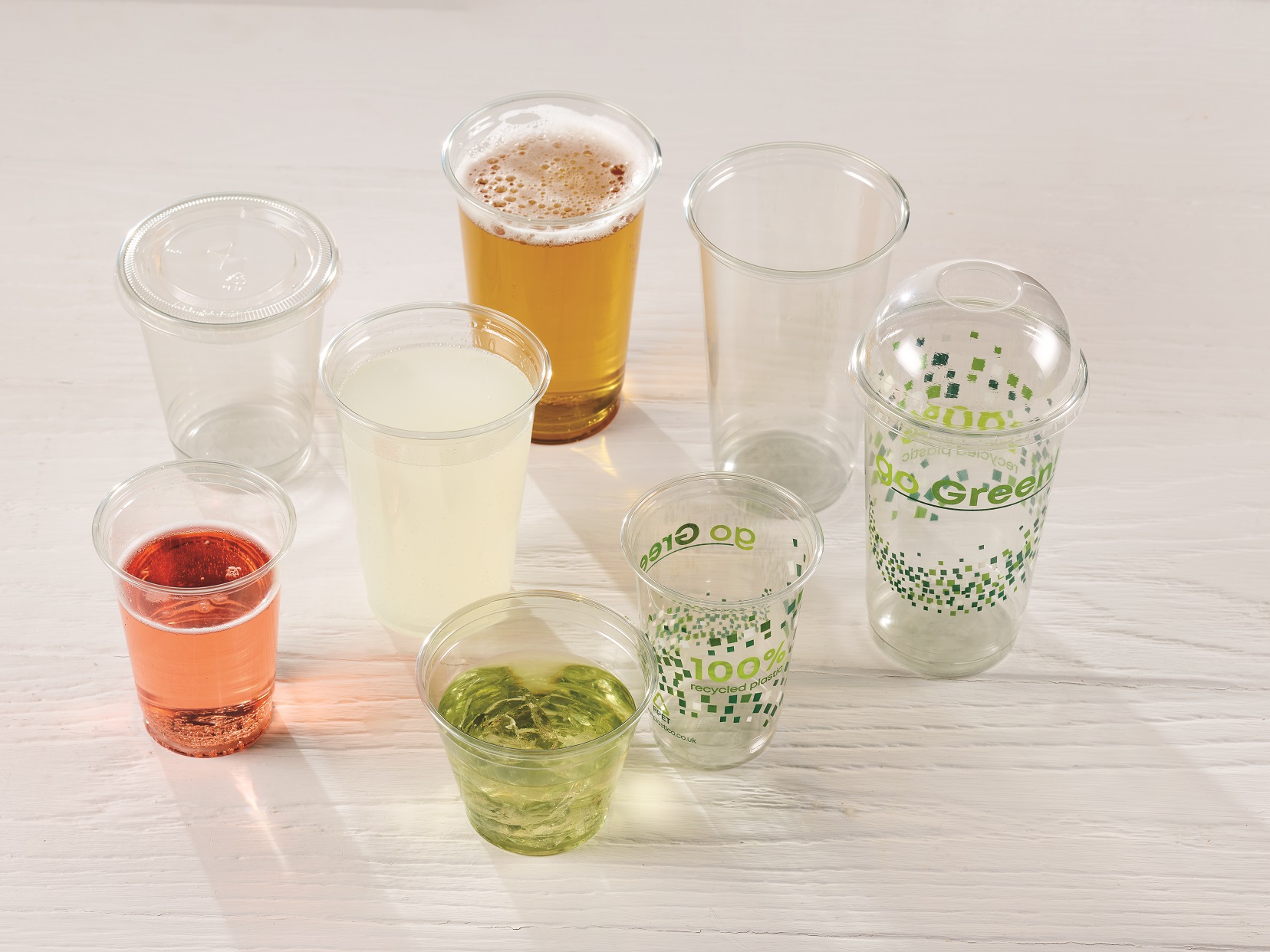 clear plastic cup packs