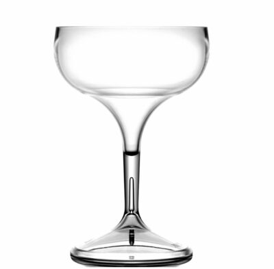 Plastic Coupe Champagne Cocktail Glass