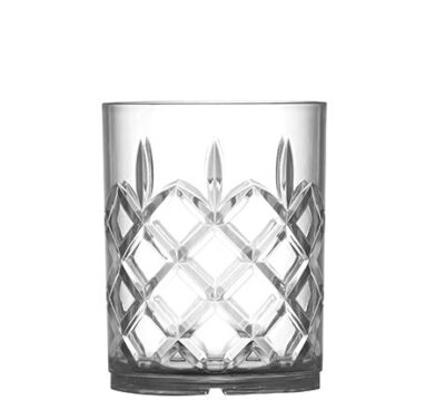 Plastic Rocks Tumbler Kristal 12oz