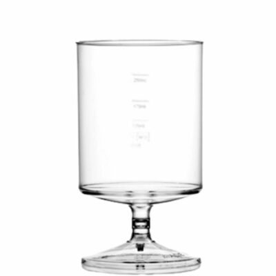 Econ Polycarbonate Plastic Wine Glasses CE marked at 125ml 175ml and 250ml - Glassjacks