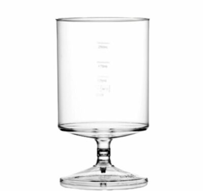 Econ Polycarbonate Plastic Wine Glasses CE marked at 125ml 175ml and 250ml - Glassjacks