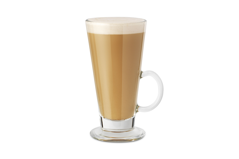 Plastic Latte Glass