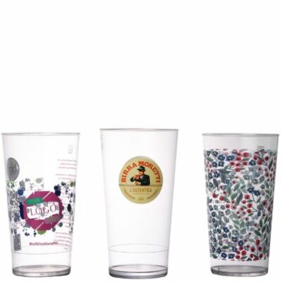 Custom Printed Plastic Polycarbonate Glasses II