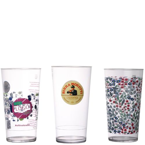 Custom Printed Plastic Polycarbonate Glasses II