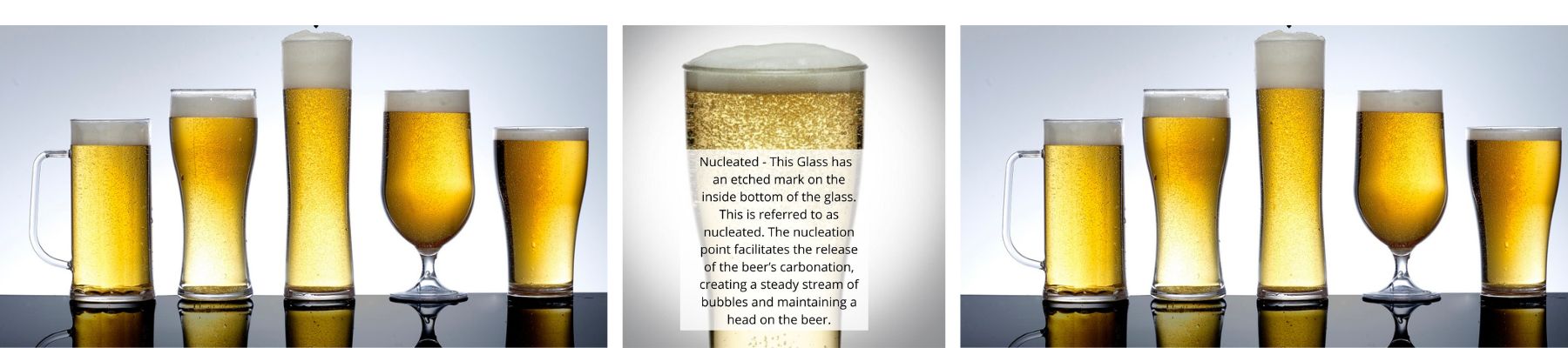 Nucleated Plastic Glassware Pints Beer Glasses (1)