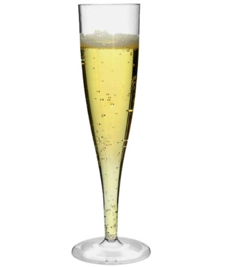 Cheap - Low cost plastic champagne flute - Glassjacks