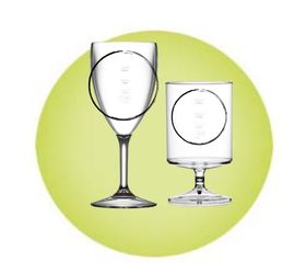 image for Wine Glasses - CE Lined