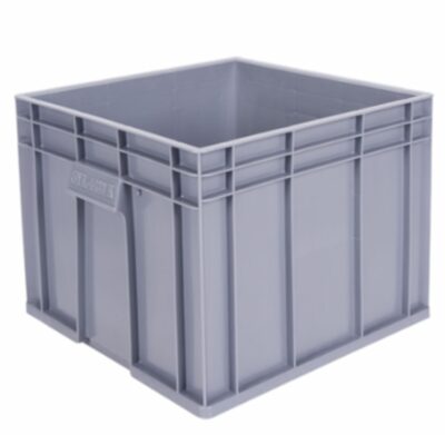 Catering Plate Storage Box – Secure Crates for Crockery Transport - Large