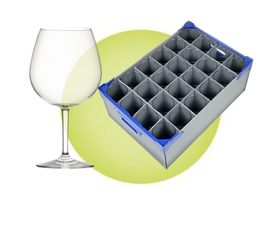 image for Cocktail Gin Glasses & Glassware Box